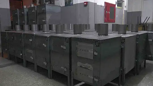 Deprem bölgesine soba yapıyorlar