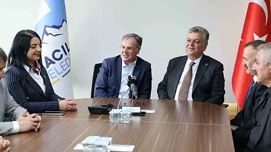 Hacılar Belediye Başkanına Ziyaret!