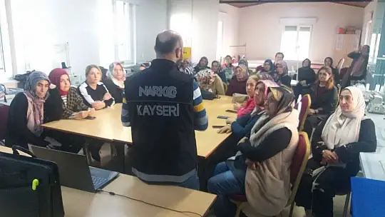 Polis'ten 'uyuşturucuyla mücadele' eğitimi