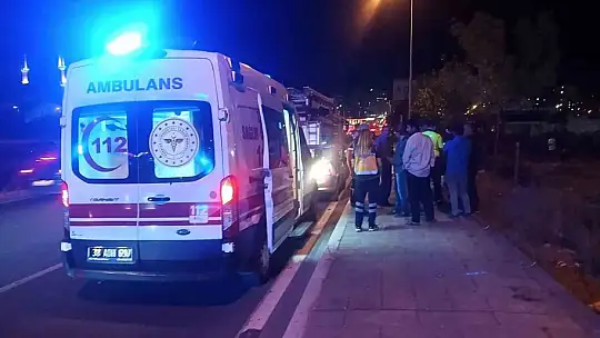 Hakimiyetini kaybetti bahçeye girdi