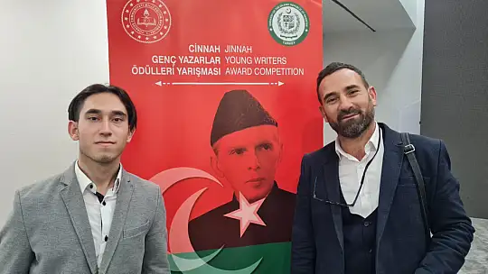 Kayserili öğrenci Türkiye 3.'sü oldu!