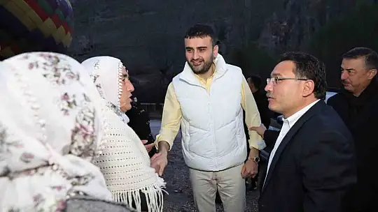 Vali Çiçek o bölgeye dikkat çekti