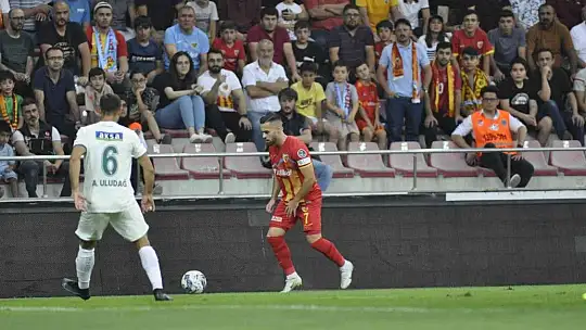 İlk yarı: Kayserispor: 1 - Giresunspor: 0