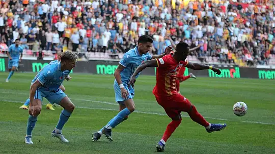 Spor Toto Süper Lig: Kayserispor: 1 - Trabzonspor: 0 (İlk yarı)