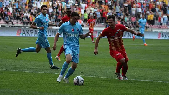 Spor Toto Süper Lig: Kayserispor: 1 - Trabzonspor: 0 (İlk yarı)