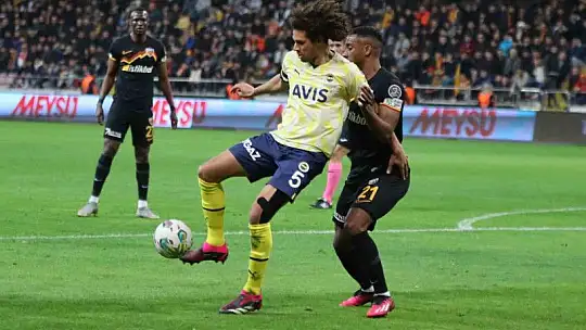 Spor Toto Süper Lig: Kayserispor: 0 - Fenerbahçe: 1 (İlk yarı)