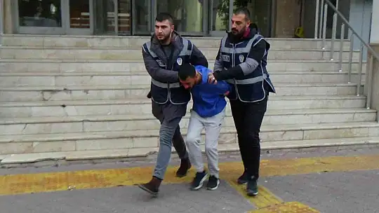 Suç makinesi yakayı ele verdi