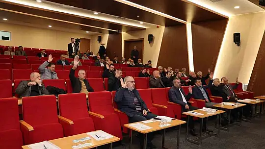 Talas Meclisi tek yürek, tek ses oldu