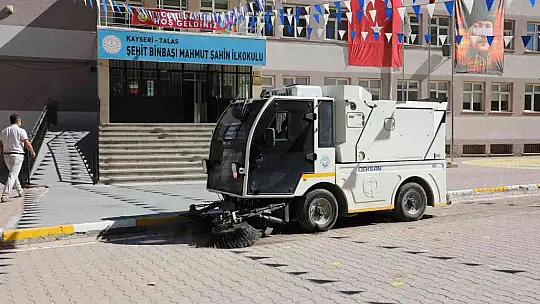 Talas'ta okullar yeni döneme hazırlanıyor