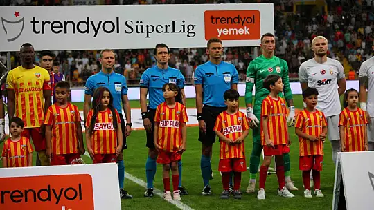 Trendyol Süper Lig: Kayserispor: 0 - Galatasaray: 0 (Maç devam ediyor)