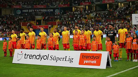 Trendyol Süper Lig: Kayserispor: 0 - Galatasaray: 0 (Maç devam ediyor)
