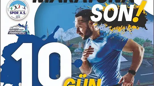 Kayseri'deki maratona 15 ülkeden sporcu katılacak