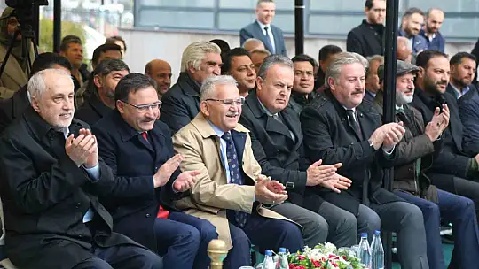 Vali Çiçek ve Başkan Büyükkılıç, ERVA Marifet Spor Kulübü açılış törenine katıldı