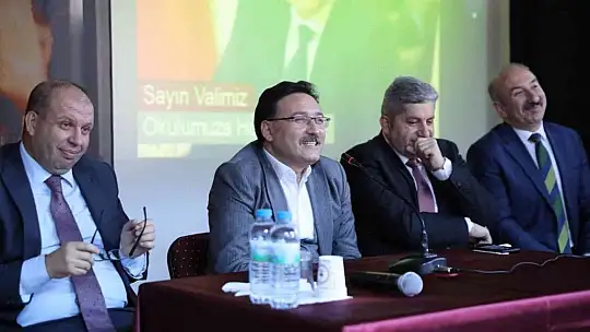 Vali Çiçek, Bünyan'da konuştu: Bu beni mutlu etti!