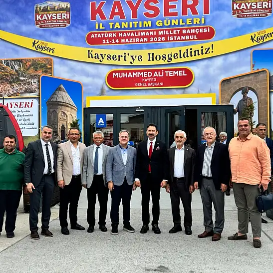 Kayseri Tanıtım Günleri'ne protokol ziyareti