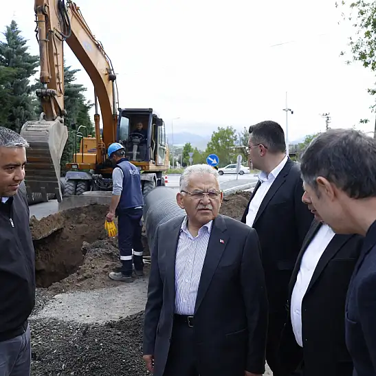 Başkan Büyükkılıç yatırımı inceledi: 25 milyon TL’lik!
