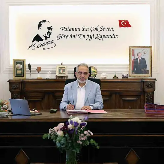 30 Ağustos öncesi Başkan Yalçın’dan anlamlı mesaj