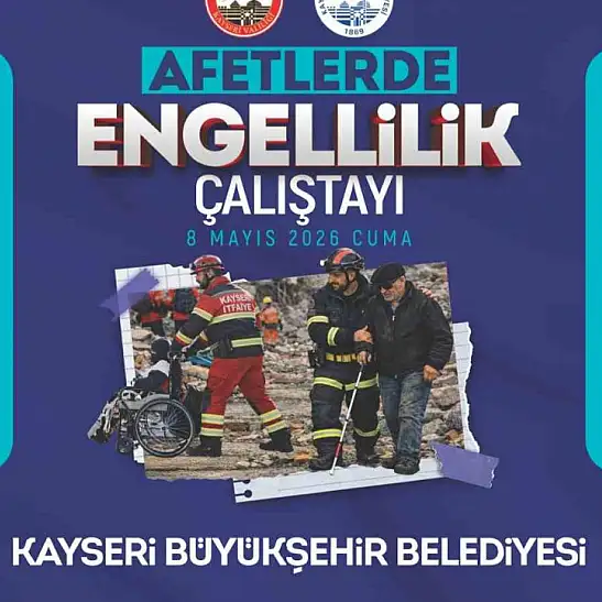 Afetlerde engelliler için program düzenlendi