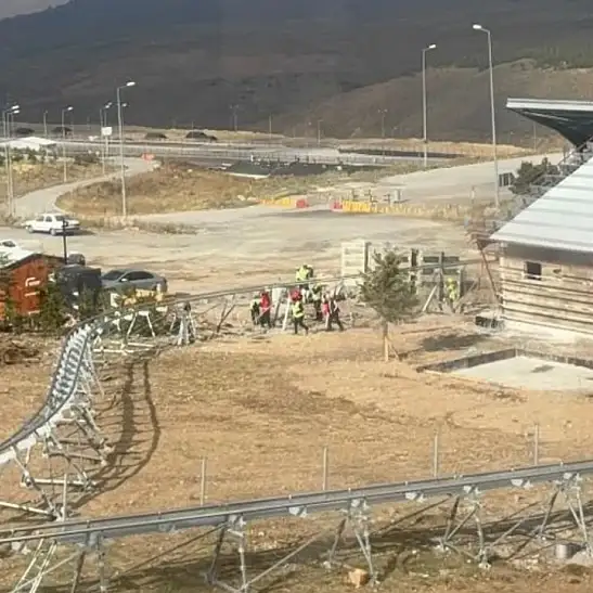 Erciyes’te yeni dönem! 1.100 metrelik dağ kızağında çalışmalar hızlandı