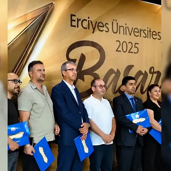 ERÜ’de yıl boyunca öne çıkan isimler ödüllendirildi