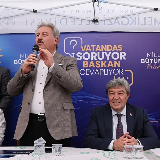 Gesi Fatih Mahallesi’nde dikkat çeken buluşma