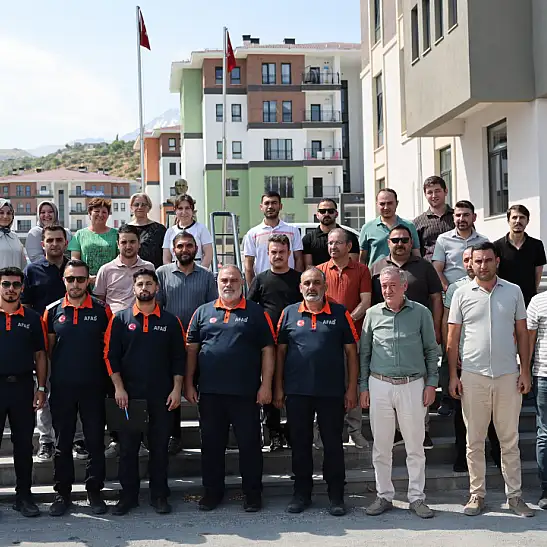 Hacılar Belediyesi’nde gerçeğini aratmayan tatbikat: Personel afetlere hazırlandı