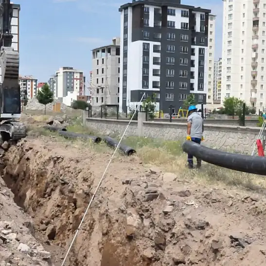 KASKİ’den yeni kanalizasyon şebeke hattı yatırımı