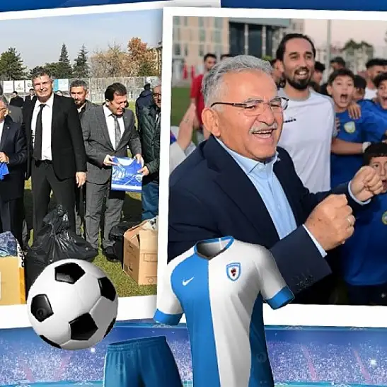 Kayseri Büyükşehir Belediyesi'nden amatör spora dev destek!
