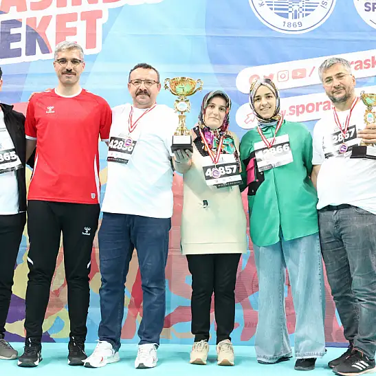 Kayseri'de aileler yarıştı!
