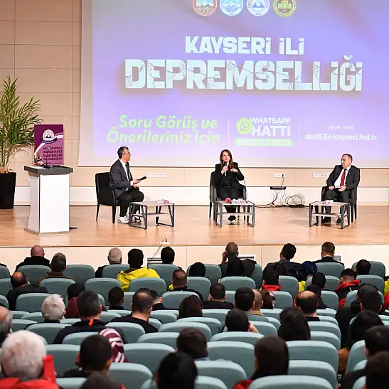 Kayseri’de deprem farkındalığı