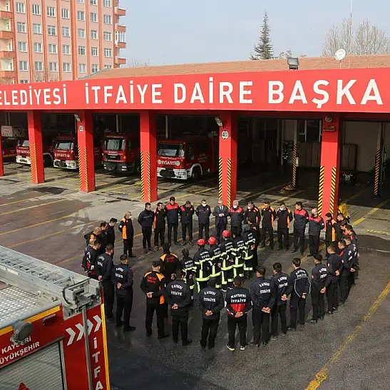 Kayseri'de itfaiye 1 ayda 536 olaya müdahale etti