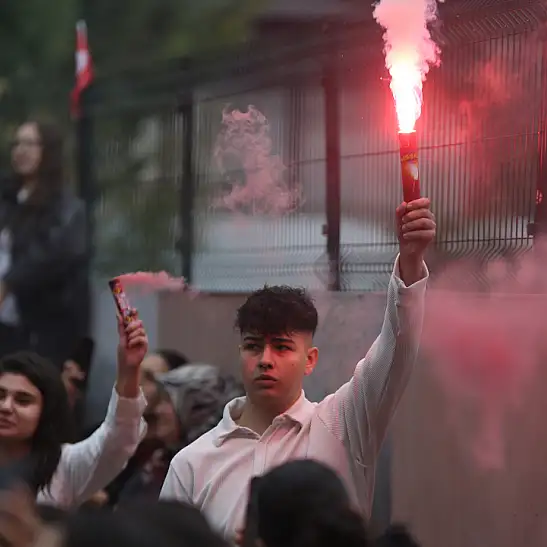 Kayseri'de öğrencileri 29 Ekim'i kutlamaya başladı!