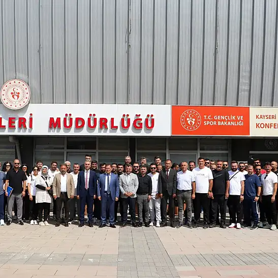 Kayseri’de sporun geleceği masaya yatırıldı: Kabakcı’dan yeni dönem toplantısı!