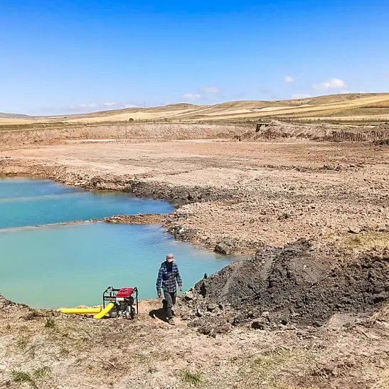 Kayseri’de tarım arazilerine can suyu olacak proje