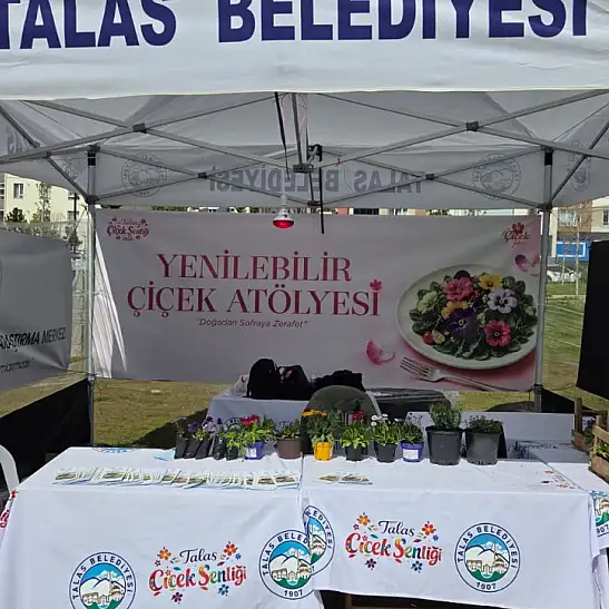 Kayseri'deki festivalde dikkatleri o stant çekti! Bakan bir daha baktı