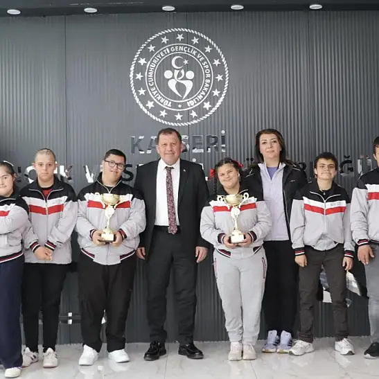 Kayseri’nin altın çocukları Türkiye şampiyonu oldu