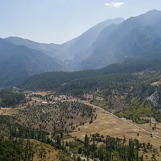 Kayseri'nin ortasında böyle bir yer var! Helikopter bile iniyor
