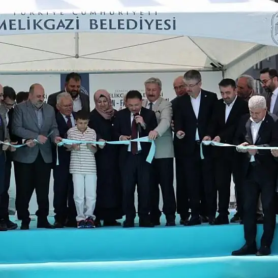 Melikgazi'ye cami açıldı: Tüm başkanlar oradaydı!