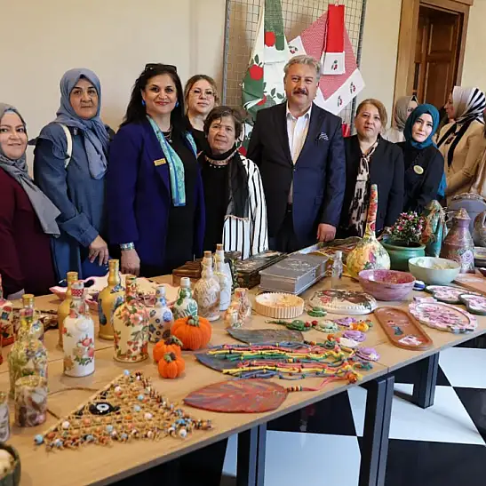 Sanat Melikgazi’de Yıl Sonu Sergisi açılışı yapıldı
