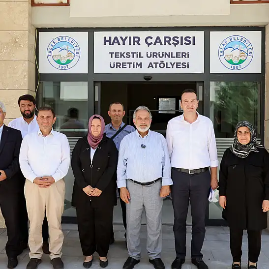 Talas’ta dikkat çeken model! Kumaşlar ihtiyaç sahipleri için kıyafete dönüşüyor