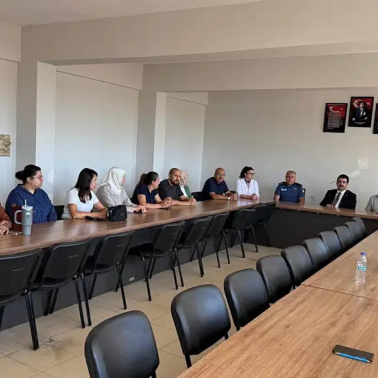 Tomarza’da okullarda yeni dönem hazırlığı: Liseler tek tek incelendi!
