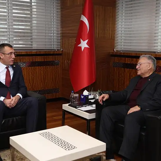 Türkiye Dağcılık Federasyonu Başkan Büyükkılıç'ı ziyaret etti!