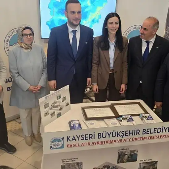 Türkiye Sıfır Atık Çalıştayı'ndan kent çalışmalarına plaket!
