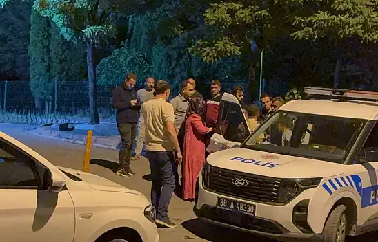 Kayseri'de cinayet!! Çocuk gözaltına alındı