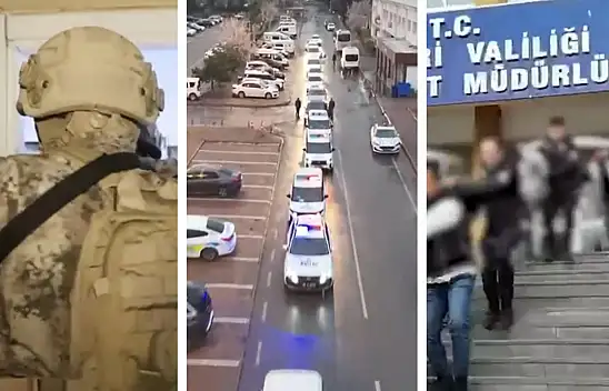 3 ay adım adım izlendiler: Kayseri'de tespit edilen adreslere baskın!