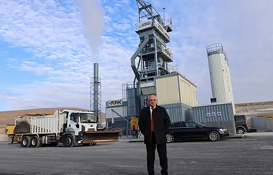 31 Milyonluk tesisin bacası tütmeye başladı! Başkan'dan tüten baca pozu