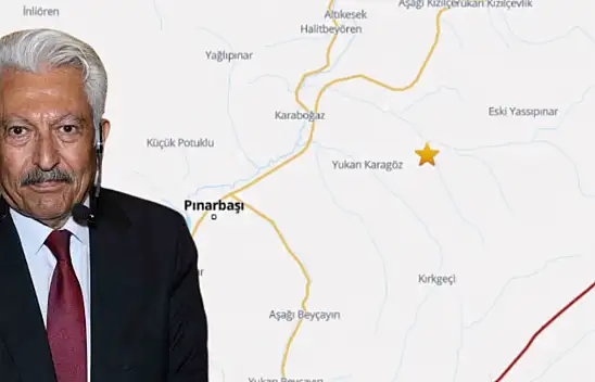 4.1 büyüklüğündeki Kayseri depremi sonrası Prof. Dr. Pampal: Beni tedirgin etti!