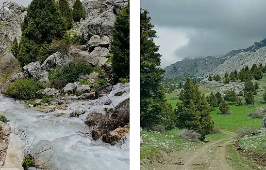 74 km uzaklıktaki bu yaylayı gördünüz mü?