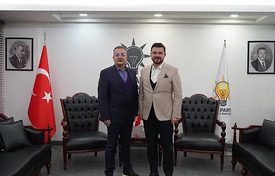 AK Parti İl Başkanı Okandan'a geri dönüşümünde imzası bulunan isimden ziyaret!