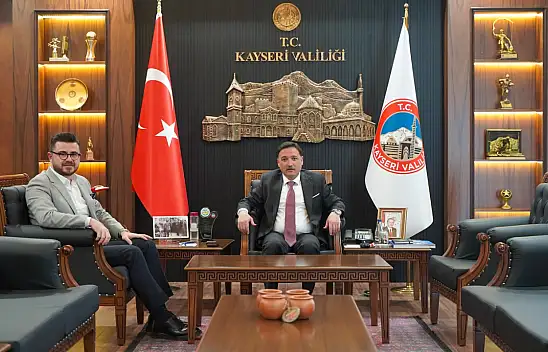 AK Parti İl Başkanı Okandan ile Vali Çiçek bir araya geldi
